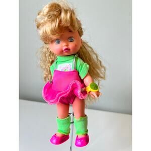 Mattel Wee Lil Miss Makeup Triple Change Doll 1989